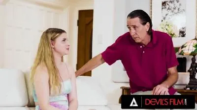 Mature man teachs babysitter slut technique video porn