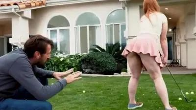 Golfing with redhead stepdaughter gone sexual video porn