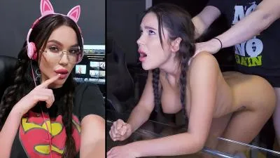 Sexy gamer girl babbolas elden ring and doggystyle video porno